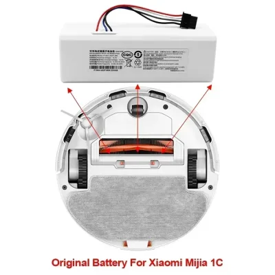 Batterie Li-ion 14,4 V pour aspirateur robot – image 3
