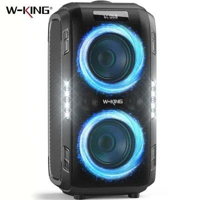 Enceinte Bluetooth portable 120 W avec lumières