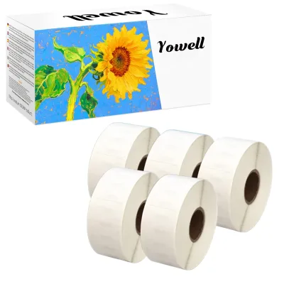 Étiquettes 89 × 41 mm, lot de 5 rouleaux