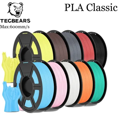 Filament PLA mat 1,75 mm pour imprimante 3D