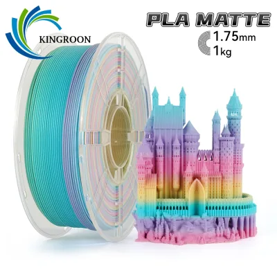 Filament PLA mat arc-en-ciel 1,75 mm, 1 kg