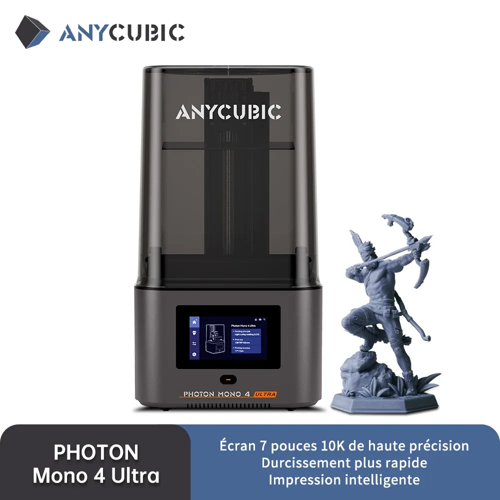 Imprimante 3D résine UV à écran LCD 10K