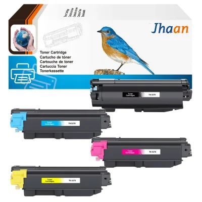 Lot de toners noir, cyan, magenta, jaune