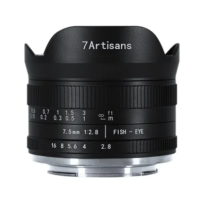 Objectif fisheye 7,5 mm F2,8 pour appareil APS-C – image 2