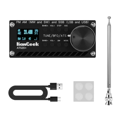 Récepteur radio portable métal, FM AM et SSB