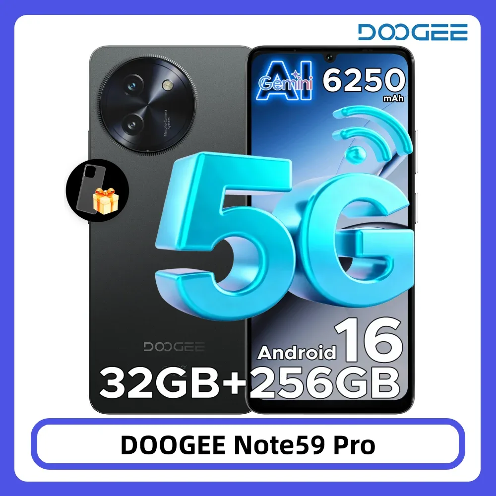 Smartphone 5G Note59 Pro écran 6,75 pouces
