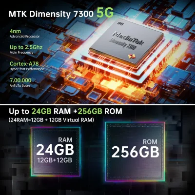 Smartphone Android double Nano SIM 256 Go – image 2