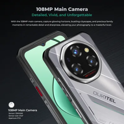 Smartphone robuste 512 Go, écran 6,6 pouces – image 3