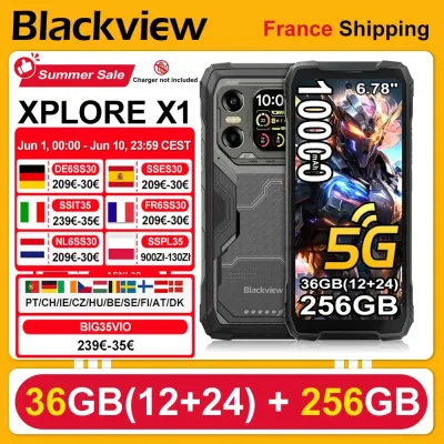 Smartphone robuste 5G double SIM