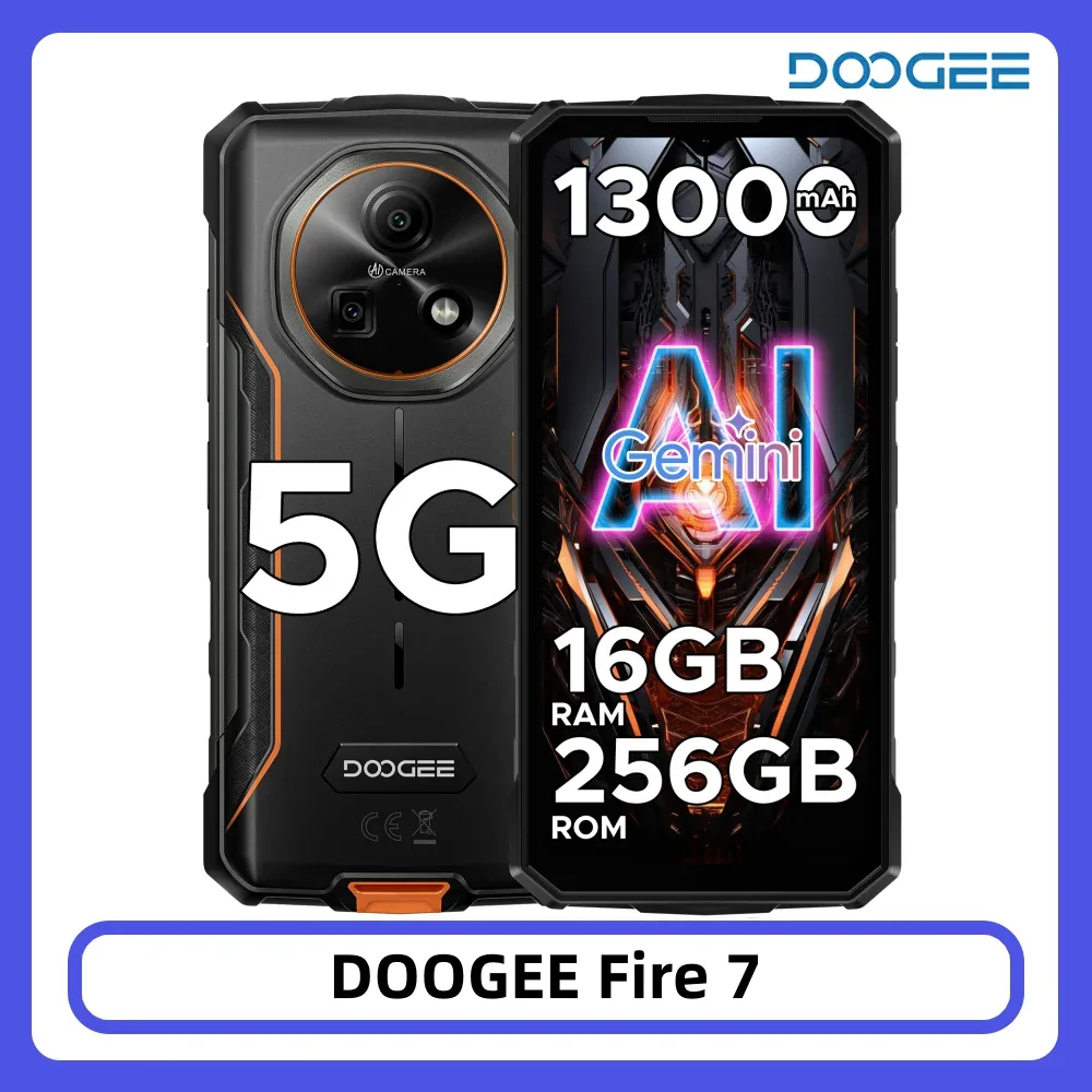 Smartphone robuste 5G écran 6,6 pouces