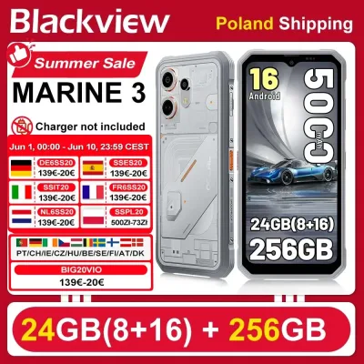 Smartphone robuste double SIM, écran 90 Hz