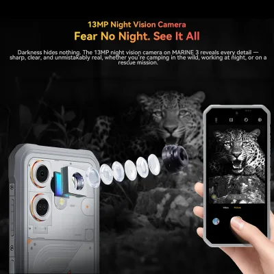 Smartphone robuste double SIM, écran 90 Hz – image 2