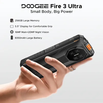 Smartphone robuste écran 5,5 pouces, 256 Go – image 2