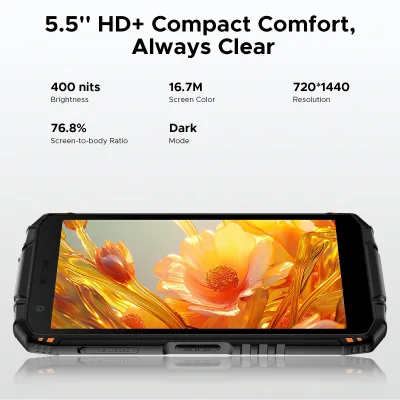 Smartphone robuste écran 5,5 pouces, 256 Go – image 3